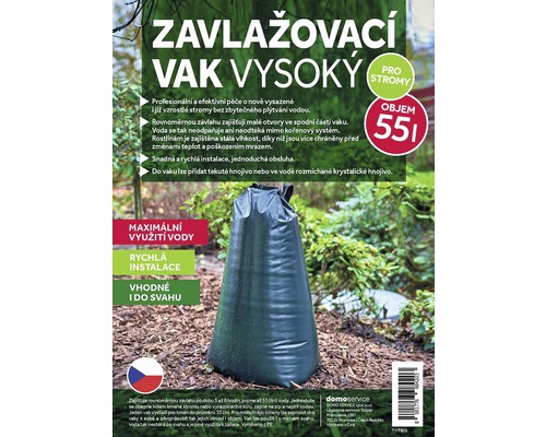 Zavlažovací vak pro stromy s objemem 55 litrů