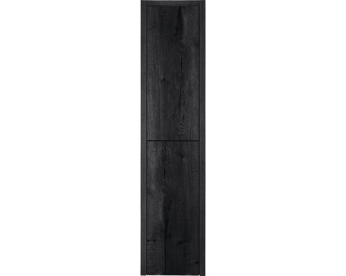 Koupelnová skříňka vysoká Sanox Bloxx dub černý 40 x 172 x 35 cm