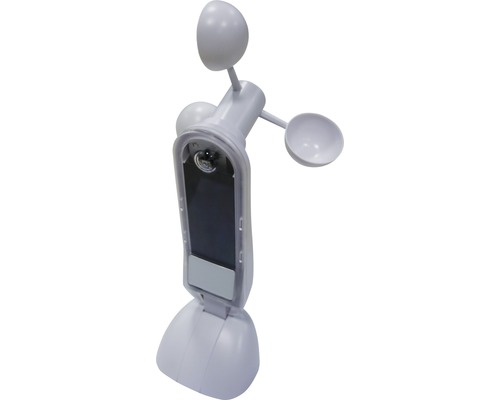 Meteostanice s větroměrem pro měření rychlosti větru