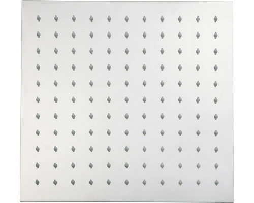 Čtvercová sprchová hlavice s mnoha tryskami