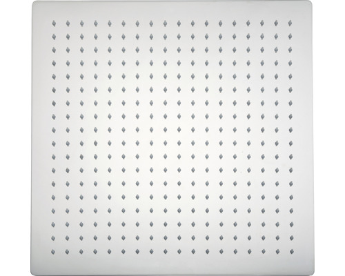 Čtvercová sprchová hlavice s mnoha tryskami