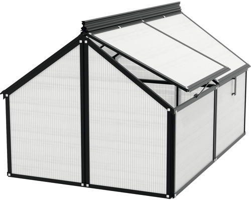 Skleník se střešním oknem pro pěstování rostlin