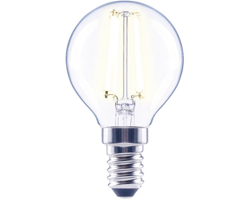 Kulatá LED žárovka s malou šroubovací paticí