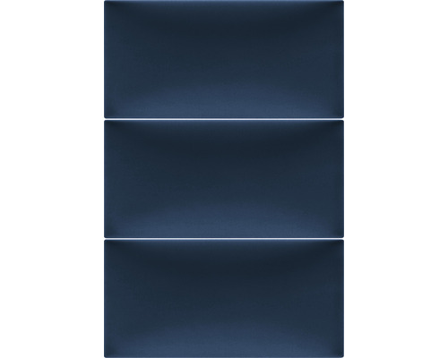 Tři modré keramické obklady