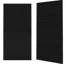 Dva zvukově izolační panely pro montáž na stěnu