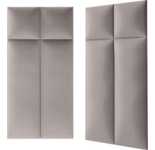 Dva zvukově izolační panely s textilním potahem