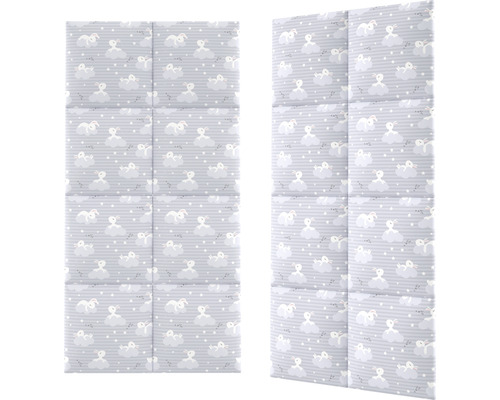 Dva zvukotěsné panely s motivem králíka