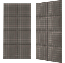 Zvuk pohlcující panel se čtvercovým vzorem pro montáž na stěnu