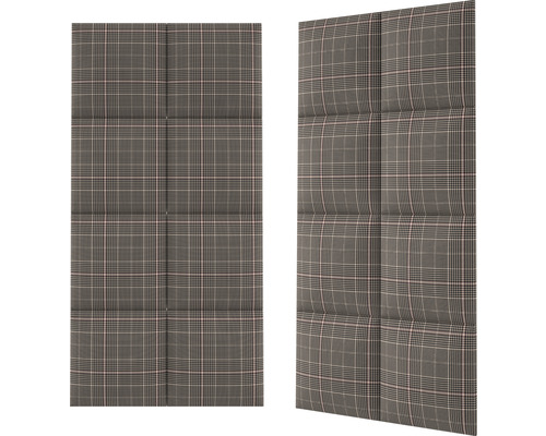 Zvuk pohlcující panel se čtvercovým vzorem pro montáž na stěnu