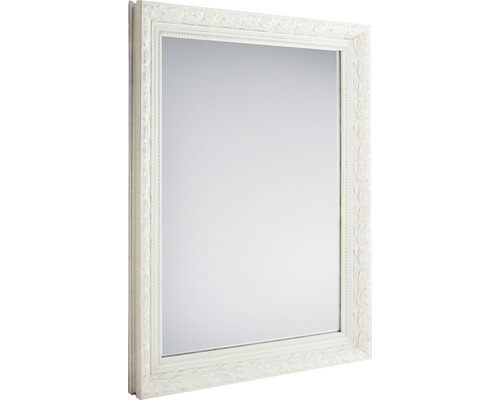 Nástěnné zrcadlo TANJA bílá 55x70 cm