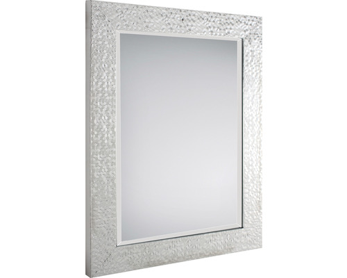 Nástěnné zrcadlo TANJA stříbrné 55x70 cm