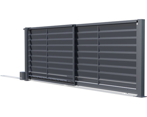 Posuvná brána s pohonem pro venkovní použití