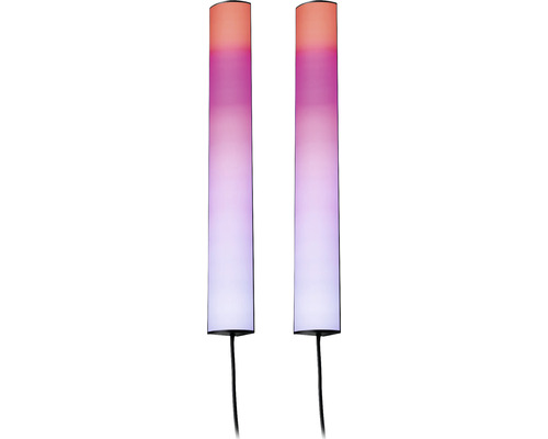 Dvě LED dekorativní lampy s barevným přechodem