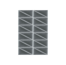 Nástěnné panely s trojúhelníkovým vzorem