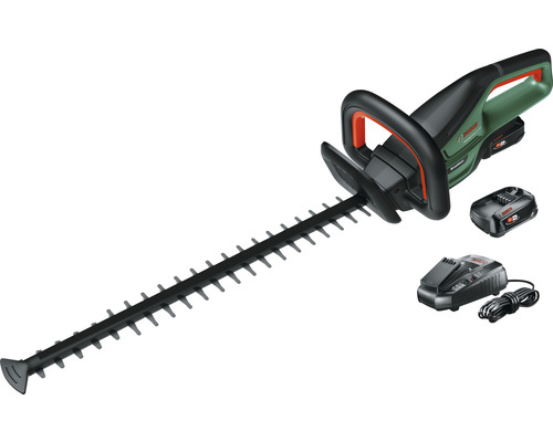 Akumulátorové nůžky na živý plot s akumulátorem a nabíječkou