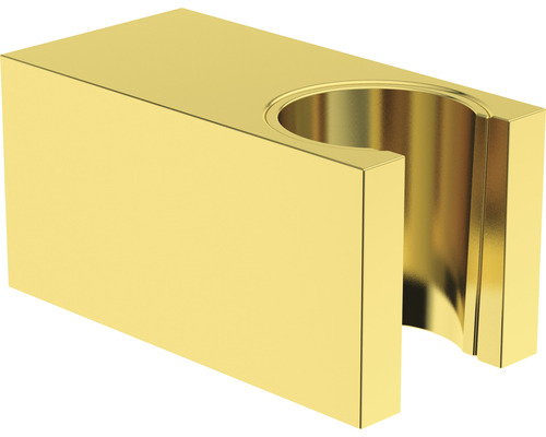 Stěnový věšák Ideal Standard Idealrain Atelier hranatý brushed gold BC770A2 Kovový držák sprchy