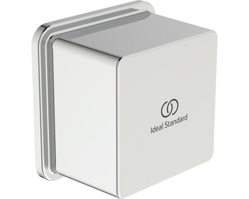 Stěnový připojovací oblouk Ideal Standard Idealrain Atelier 1/2" chrom BC772AA Logo Ideal Standard na rohovém ventilu