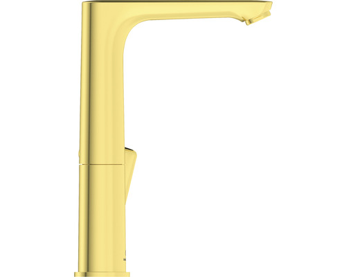 Zlatá umyvadlová baterie