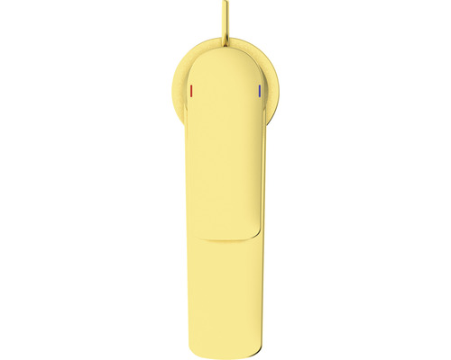 Zlatá umyvadlová baterie do koupelny