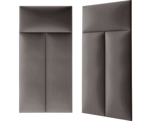 Dva akustické panely s látkovým potahem