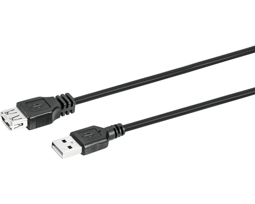 Prodlužovací kabel USB-A 3 m šedý