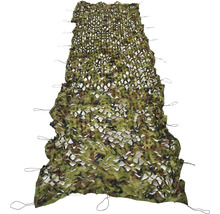 Stínicí maskovací síť proti slunci zelená 100x500 cm