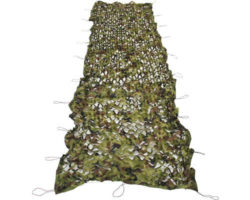 Stínicí maskovací síť proti slunci zelená 100x500 cm