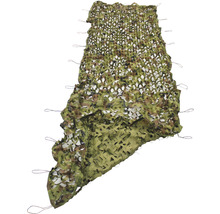 Stínicí maskovací síť proti slunci zelená 100x500 cm