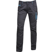 Kalhoty Ardon pas FLORET černo modrá velikost 32-thumb-0