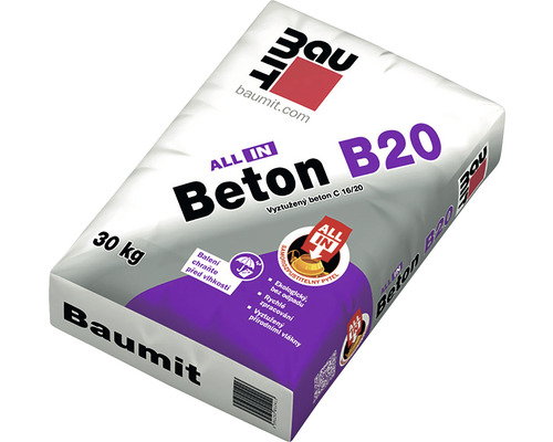 All in beton B20 Baumit samorozpustitelný pytel 30 kg