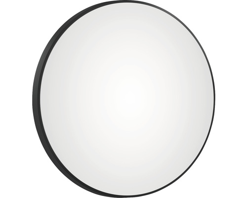 Kulaté zrcadlo do koupelny DSK Black Circuit 80 x 80 cm