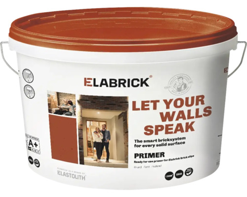 Kbelík Elabrick základního nátěru pro každý pevný povrch