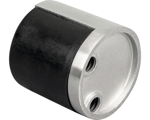 Dveřní zarážka z nerezové oceli a gumy