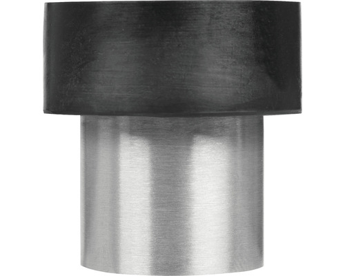 Dveřní zarážka z nerezové oceli a gumy