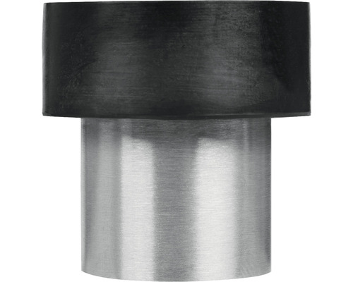 Dveřní zarážka z kovu a gumy