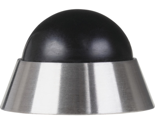 Dveřní zarážka z nerezové oceli a gumy