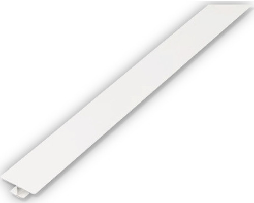 PVC - H profil, bílý 25x6x10mm, 2m