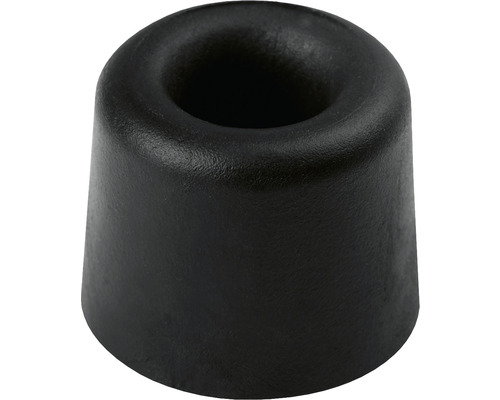 Dveřní zarážka Ø 29,5x25mm, černá