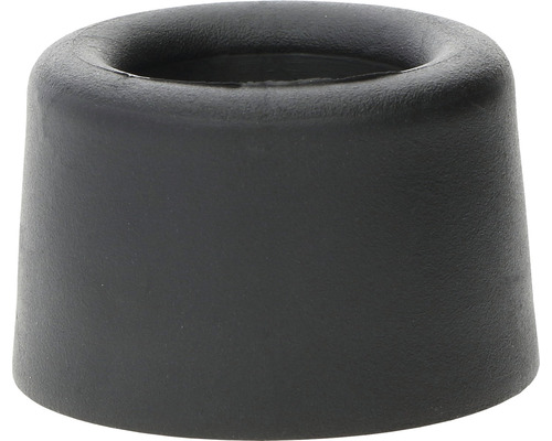 Dveřní zarážka Ø 40x25mm, černá