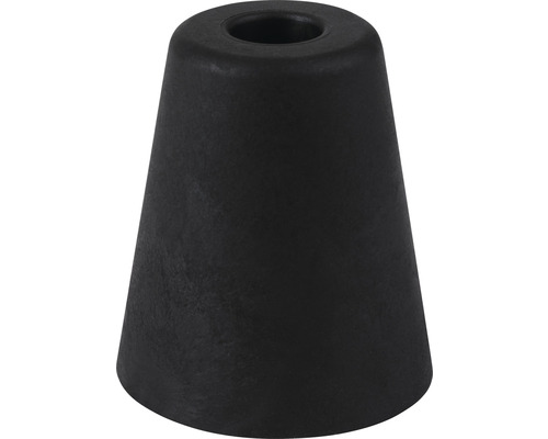 Gumová zátka kuželového tvaru s otvorem