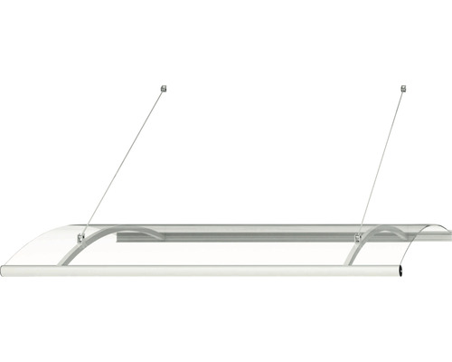 Stříška s lanovým systémem pro montáž