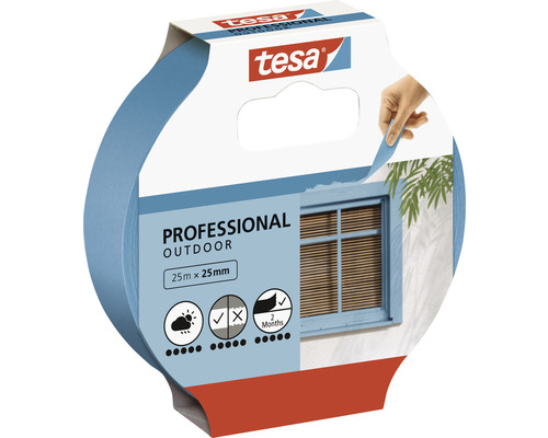 Tesa Professional Outdoor maskovací páska 25 m x 25 mm
