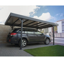 Přístřešek na auto PALRAM Palma 5000 hliník 497 x 293 cm šedý
