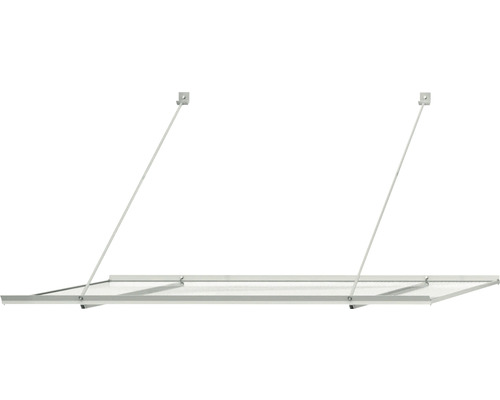 Stříška s táhly pro montáž na stěnu domu