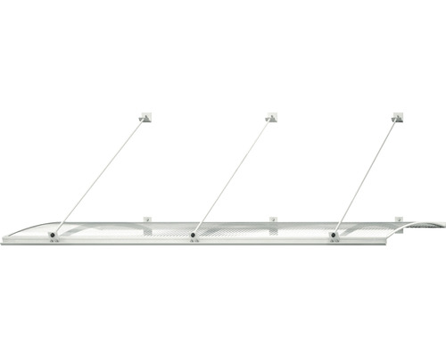 Stříška se závěsem z ocelového lanka