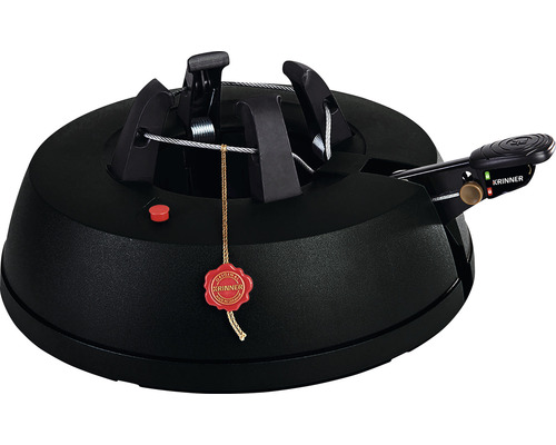 Stojan na stromek KRINNER Black Edition Comfort Grip M max. výška stromku 2,5 m průměr kmene 12 cm černý