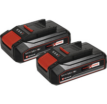 Dva akumulátory Einhell Power X-Change, 18 V, 2,5 Ah