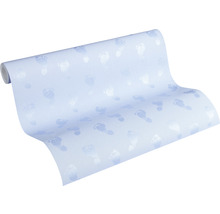 Role tapety se vzorem dětských stop