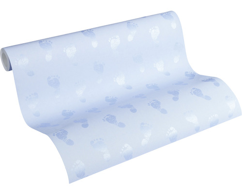 Role tapety se vzorem dětských stop