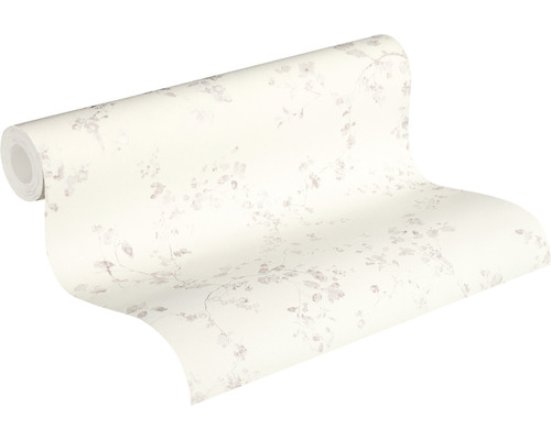 Role tapety s rostlinným vzorem